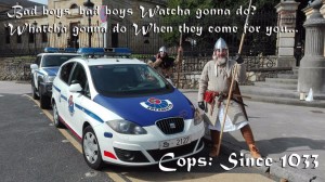 Bad boys: medieval cops
